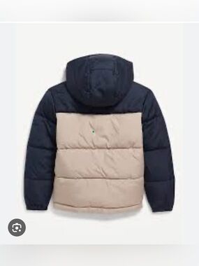 Water-Resistant Quilted Puffer Jacket for Boys size 6/7